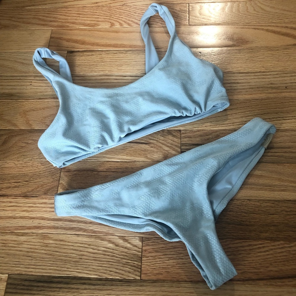 Imsy Swimwear, médium top, small bottom, worn once!